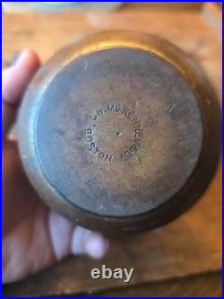 Antique Rare HG. MOEHRING OIL Lamp Burner Parts CH. McKinney & Co Boston Font