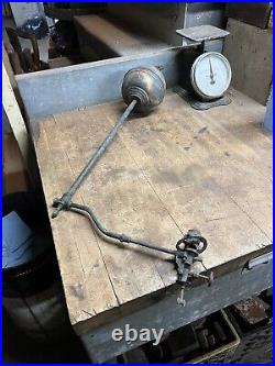 Antique Rare Unknown Railroad RR Gas Light Lantern Lamp Burner Pot Tank Parts