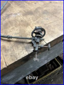 Antique Rare Unknown Railroad RR Gas Light Lantern Lamp Burner Pot Tank Parts