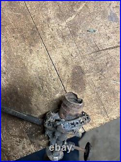 Antique Rare Unknown Railroad RR Gas Light Lantern Lamp Burner Pot Tank Parts