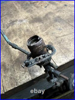Antique Rare Unknown Railroad RR Gas Light Lantern Lamp Burner Pot Tank Parts