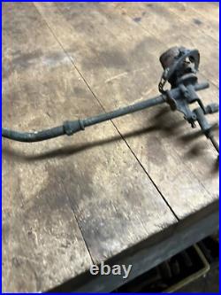 Antique Rare Unknown Railroad RR Gas Light Lantern Lamp Burner Pot Tank Parts