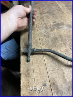 Antique Rare Unknown Railroad RR Gas Light Lantern Lamp Burner Pot Tank Parts