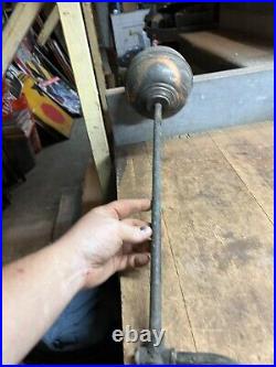 Antique Rare Unknown Railroad RR Gas Light Lantern Lamp Burner Pot Tank Parts