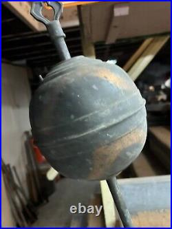 Antique Rare Unknown Railroad RR Gas Light Lantern Lamp Burner Pot Tank Parts