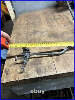 Antique Rare Unknown Railroad RR Gas Light Lantern Lamp Burner Pot Tank Parts