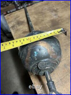 Antique Rare Unknown Railroad RR Gas Light Lantern Lamp Burner Pot Tank Parts