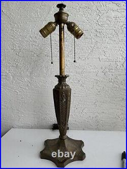 Antique Salem Bros NY Table Lamp Base Parts Restore 4Z