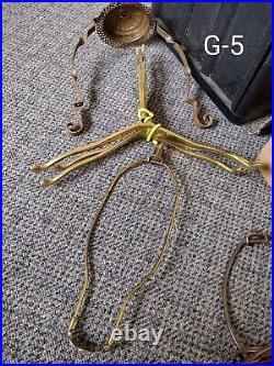 Antique Shop Lamp Repair And Replacement Parts Group5, Brackets/Harps/Shade