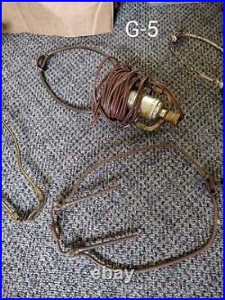 Antique Shop Lamp Repair And Replacement Parts Group5, Brackets/Harps/Shade