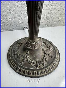 Antique Table Lamp Base Parts Restore 4Q