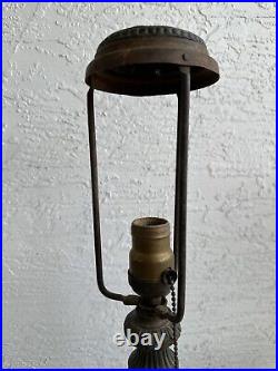 Antique Table Lamp Base Parts Restore 4Q