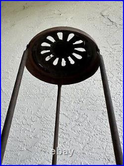 Antique Table Lamp Base Parts Restore 4Q