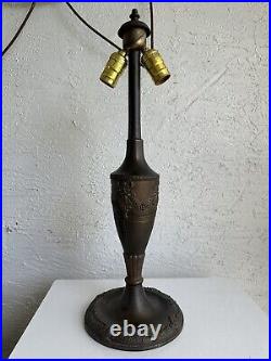 Antique Table Lamp Base Parts Restore 4T