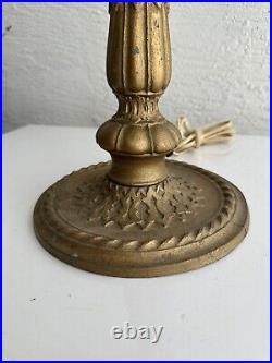 Antique Table Lamp Base Parts Restore 4W