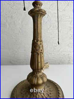 Antique Table Lamp Base Parts Restore 4W