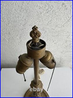 Antique Table Lamp Base Parts Restore 4W