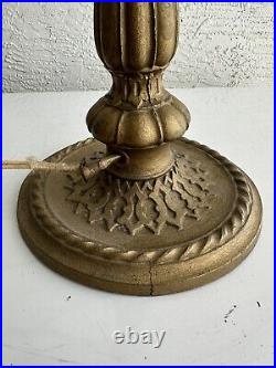 Antique Table Lamp Base Parts Restore 4W