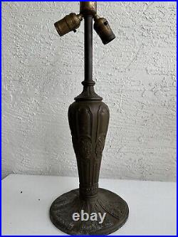 Antique Table Lamp Base Parts Restore 4Y