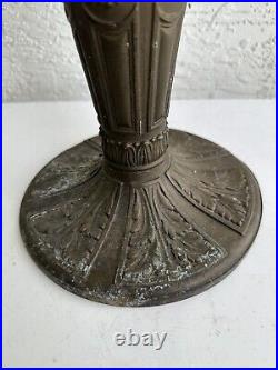 Antique Table Lamp Base Parts Restore 4Y