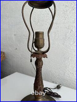 Antique Table Lamp Base Parts Restore 4Z