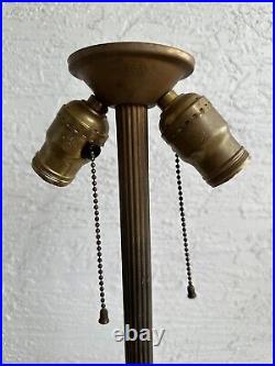 Antique Table Lamp Base Parts Restore 5B
