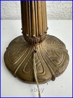 Antique Table Lamp Base Parts Restore 5B