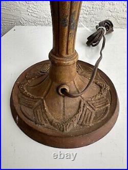 Antique Table Lamp Base Parts Restore 5K