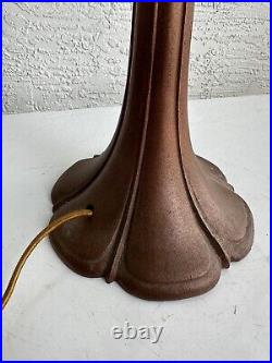 Antique Table Lamp Base Parts Restore 5P