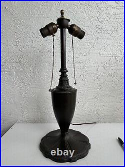 Antique Table Lamp Base Parts Restore 5T