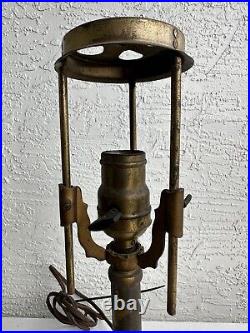 Antique Table Lamp Base Parts Restore 5W