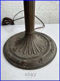 Antique Table Lamp Base Parts Restore 6B Double Socket Ornate
