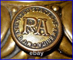 Antique Victorian Banquet Floral GWTW Electrified Oil Lamp 3 Tier