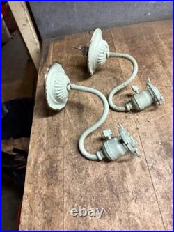 Antique Victorian Electric Light Lamp Wall Sconce Fixture Holder Brass Parts USA