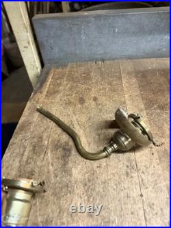 Antique Victorian Electric Light Lamp Wall Sconce Fixture Holder Brass Parts USA