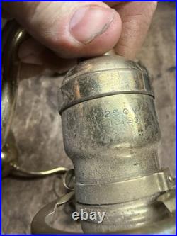 Antique Victorian Electric Light Lamp Wall Sconce Fixture Holder Brass Parts USA