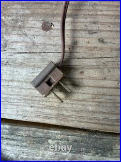 Antique Victorian Industrial Fabric Wallpaper Printing Roller-Parts Only