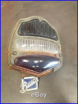 Antique Vintage 1920's 1927 1928 BUICK Car STOP Tail Light Lamp Porcelain