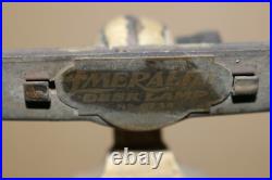 Antique Vintage c. 1916 Emeralite Brass Bankers Desk Lamp Light Parts/Restoration