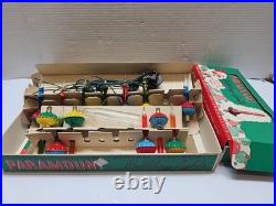 Antique Vtg 1940s Christmas Santa Paramount Raylite Lights Box RARE for Parts