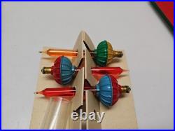 Antique Vtg 1940s Christmas Santa Paramount Raylite Lights Box RARE for Parts
