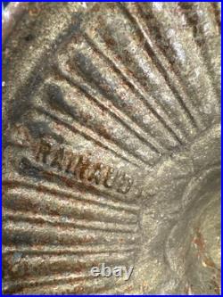 Antique Vtg Rainaud 1118 Stained Glass Table Lamp Tiffany Era RESTORATION/ PARTS