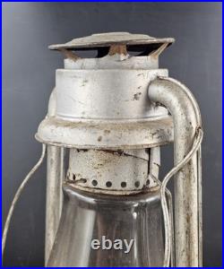 Antique Winfield Mfg. CYCLONE Coldblast Lantern Lamp For Parts Or Repair