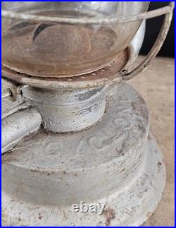 Antique Winfield Mfg. CYCLONE Coldblast Lantern Lamp For Parts Or Repair