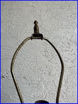 Antique art nouveau table lamp base parts restore 1N