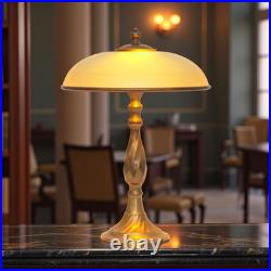 Art Deco design table Saint-Étienne copper lamp unique piece bankers