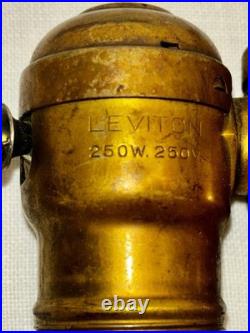 Authentic Signed Pairpoint Lamp Base #C3066 with Dual Light Leviton Cluster Parts
