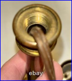 Authentic Signed Pairpoint Lamp Base #C3066 with Dual Light Leviton Cluster Parts