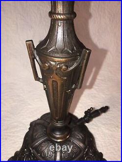 Beautiful Antique Brass WELSBACH Gas Light Lamp For Parts Or Repair