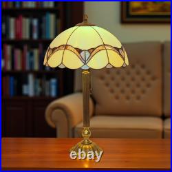 Beautiful Art Deco Design Tiffany Copper Table Lamp Pinky Unique Piece